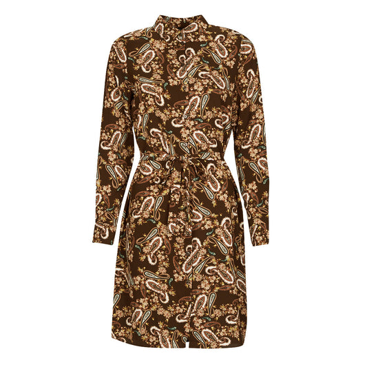 Abito corto Donna Vero Moda VMSAGA Marrone