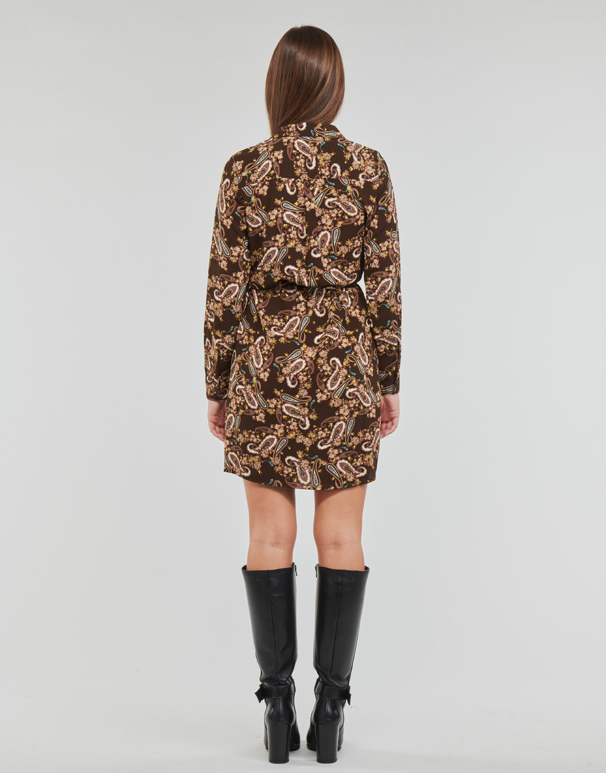 Abito corto Donna Vero Moda VMSAGA Marrone