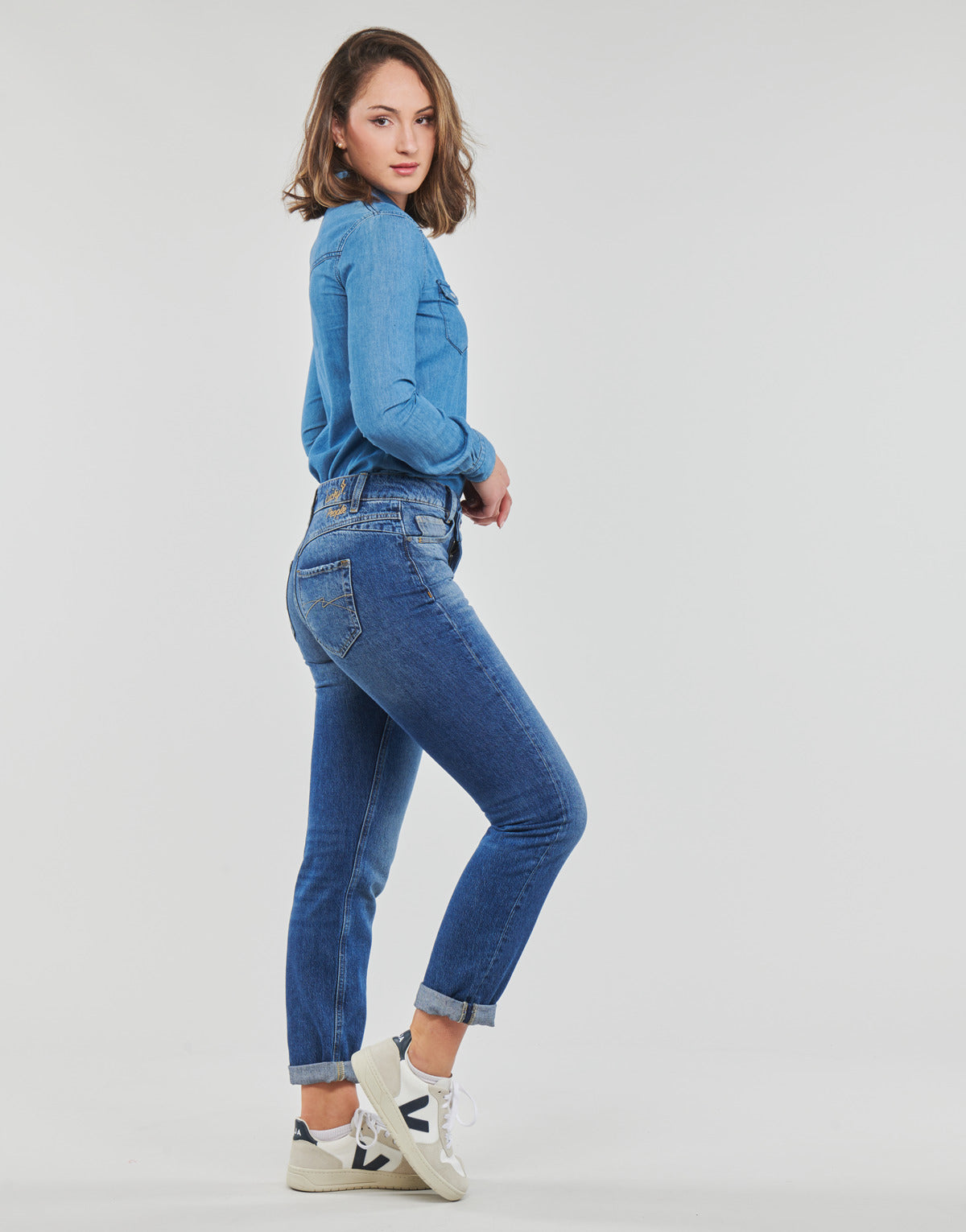 Jeans boyfriend Donna Freeman T.Porter  HARPER DENIM  Blu