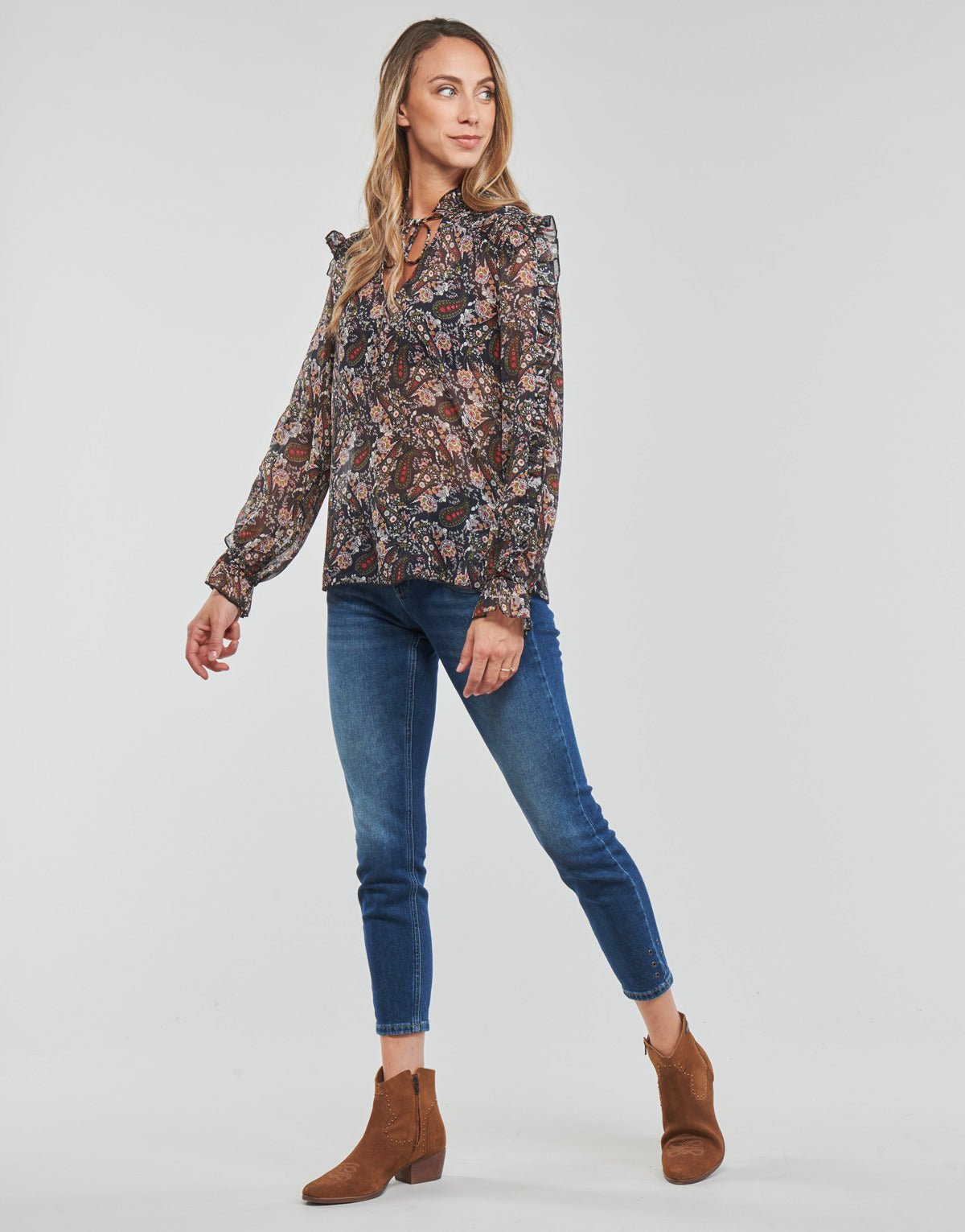 Camicetta Donna Freeman T.Porter BIANA ANTIC Multicolore