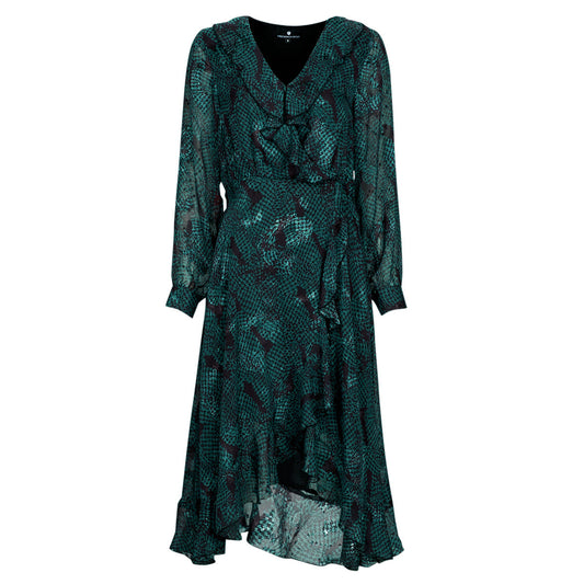 Abito lungo Donna Freeman T.Porter RAFINA CHECKERS Multicolore