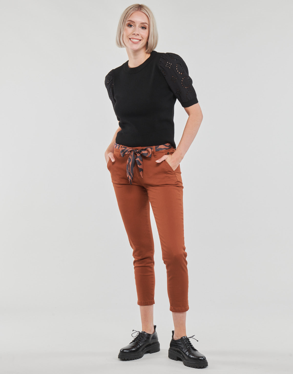 Pantalone Donna Freeman T.Porter CLAUDIA FELICITA Rosso