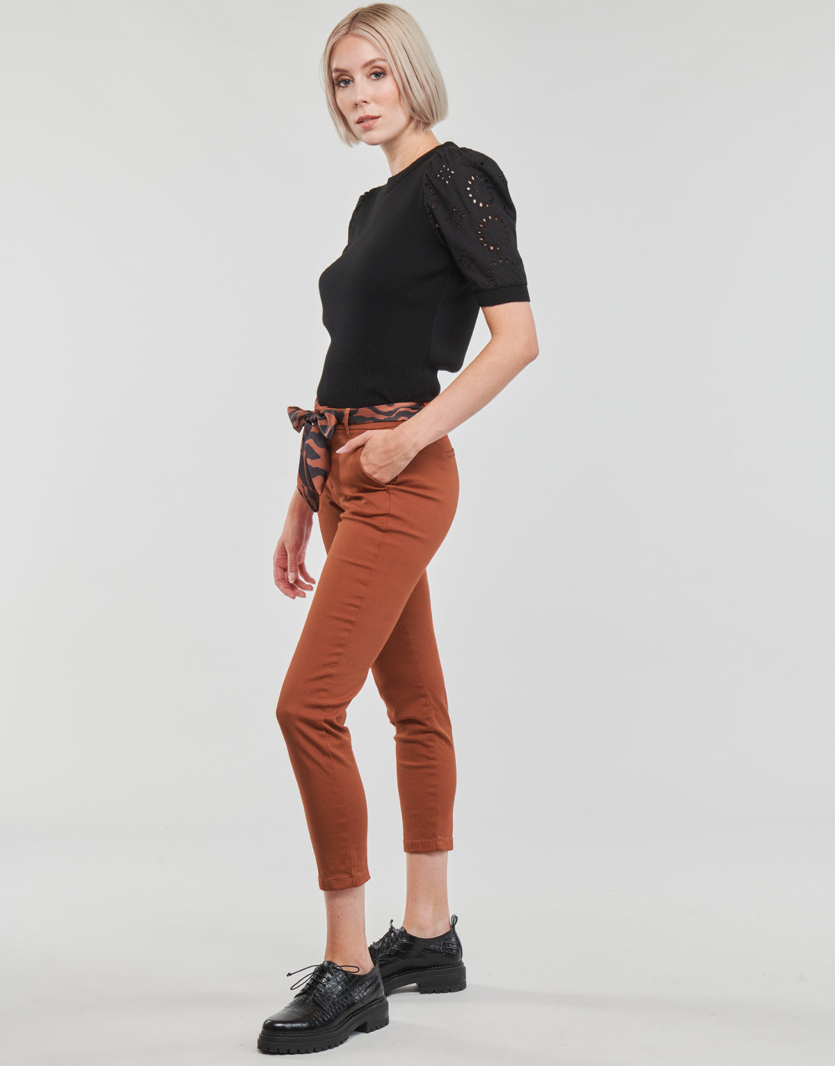 Pantalone Donna Freeman T.Porter CLAUDIA FELICITA Rosso