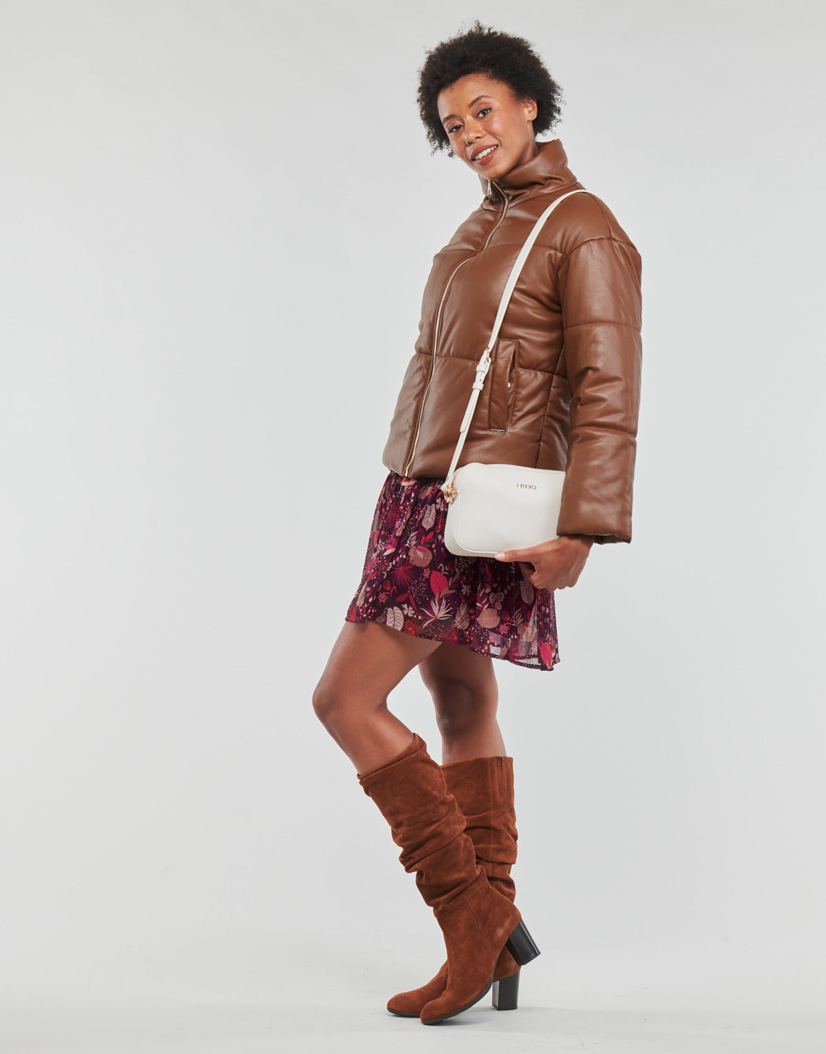 Piumino Donna Liu Jo WF2175 Marrone