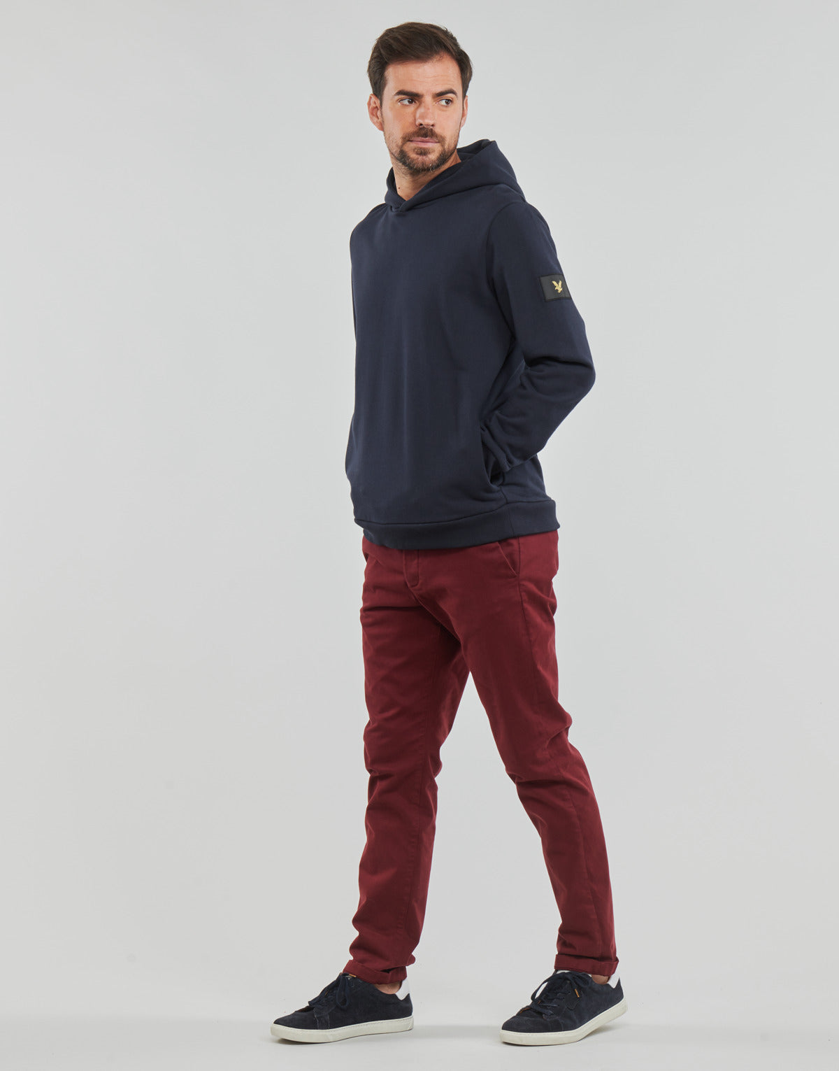 Felpa Uomo Lyle & Scott ML1646V Marine