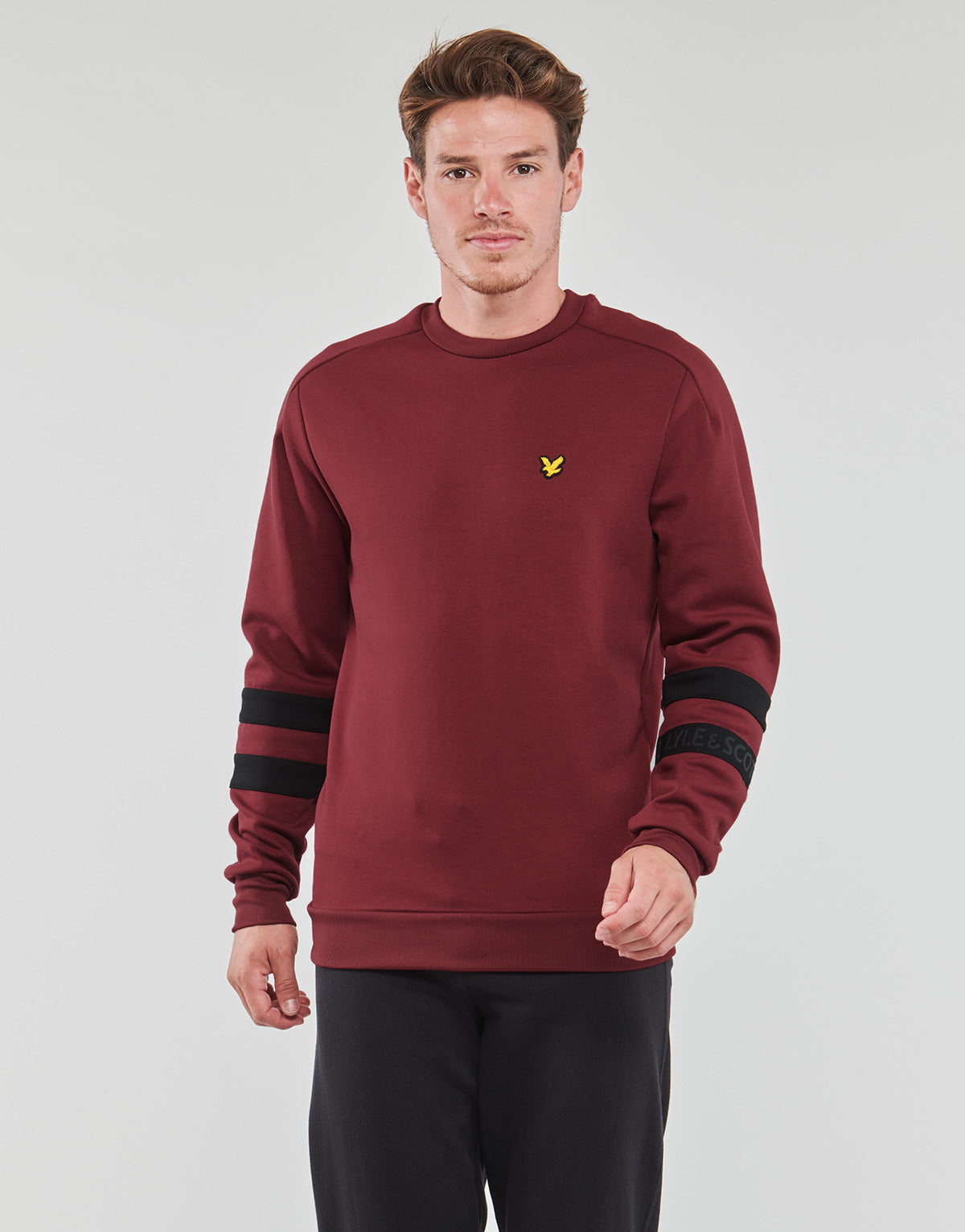 Felpa Uomo Lyle & Scott ML1781SP Rosso