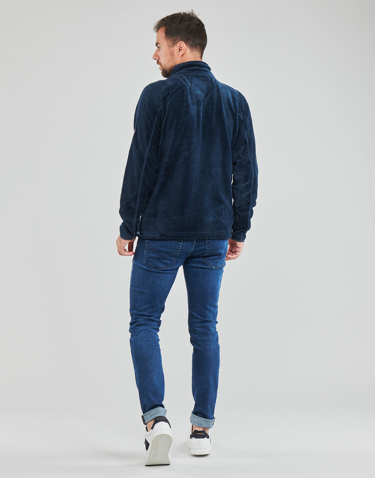 Felpa Uomo Geographical Norway UPLOAD Marine