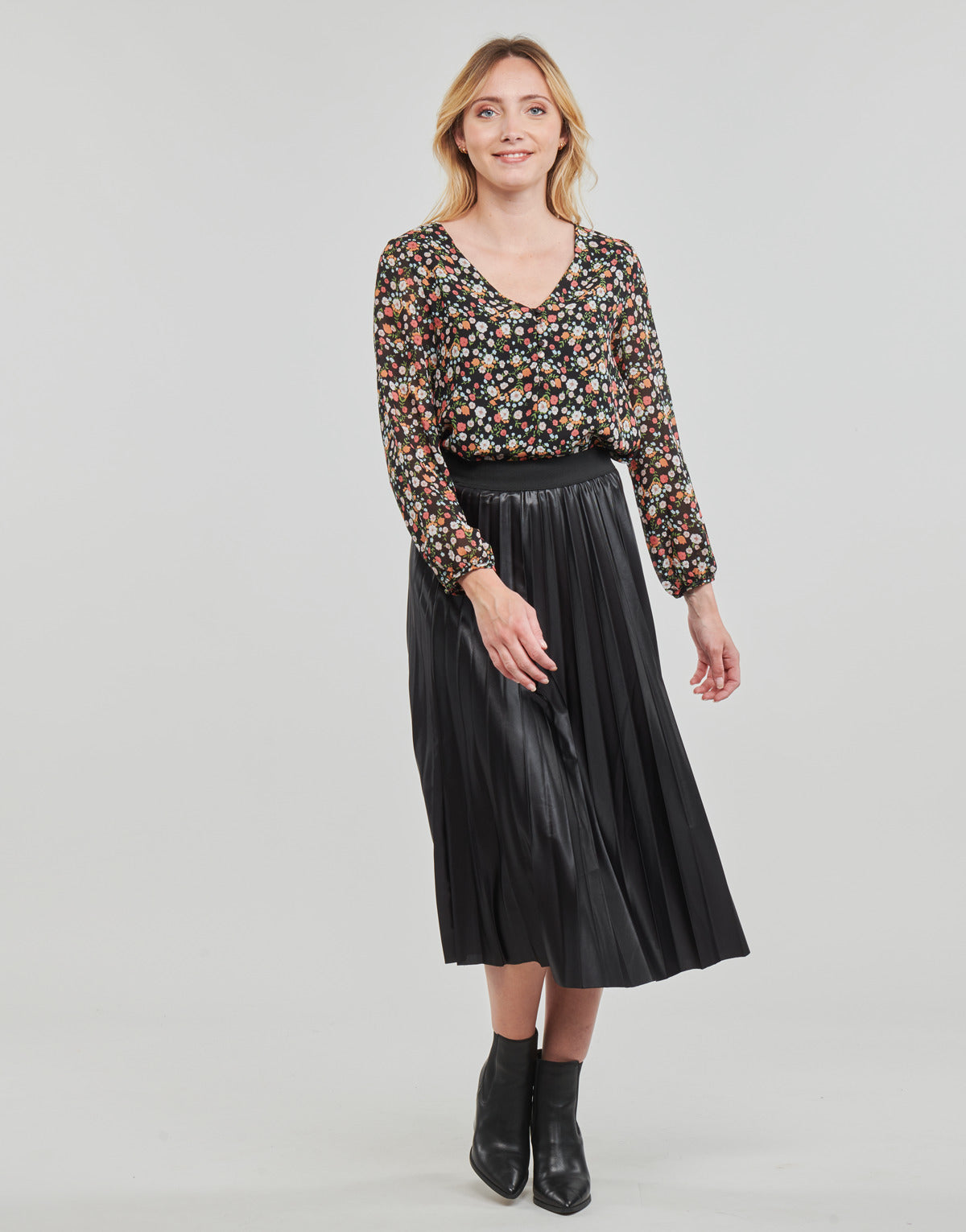 Gonna Donna Vila VINITBAN SKIRT/SU Nero