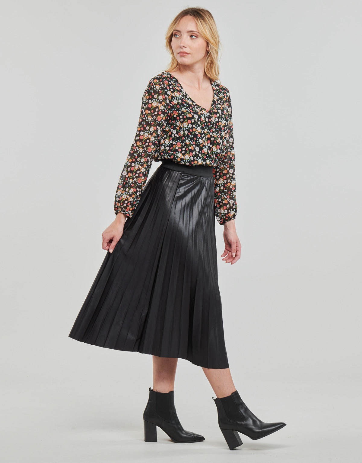 Gonna Donna Vila VINITBAN SKIRT/SU Nero