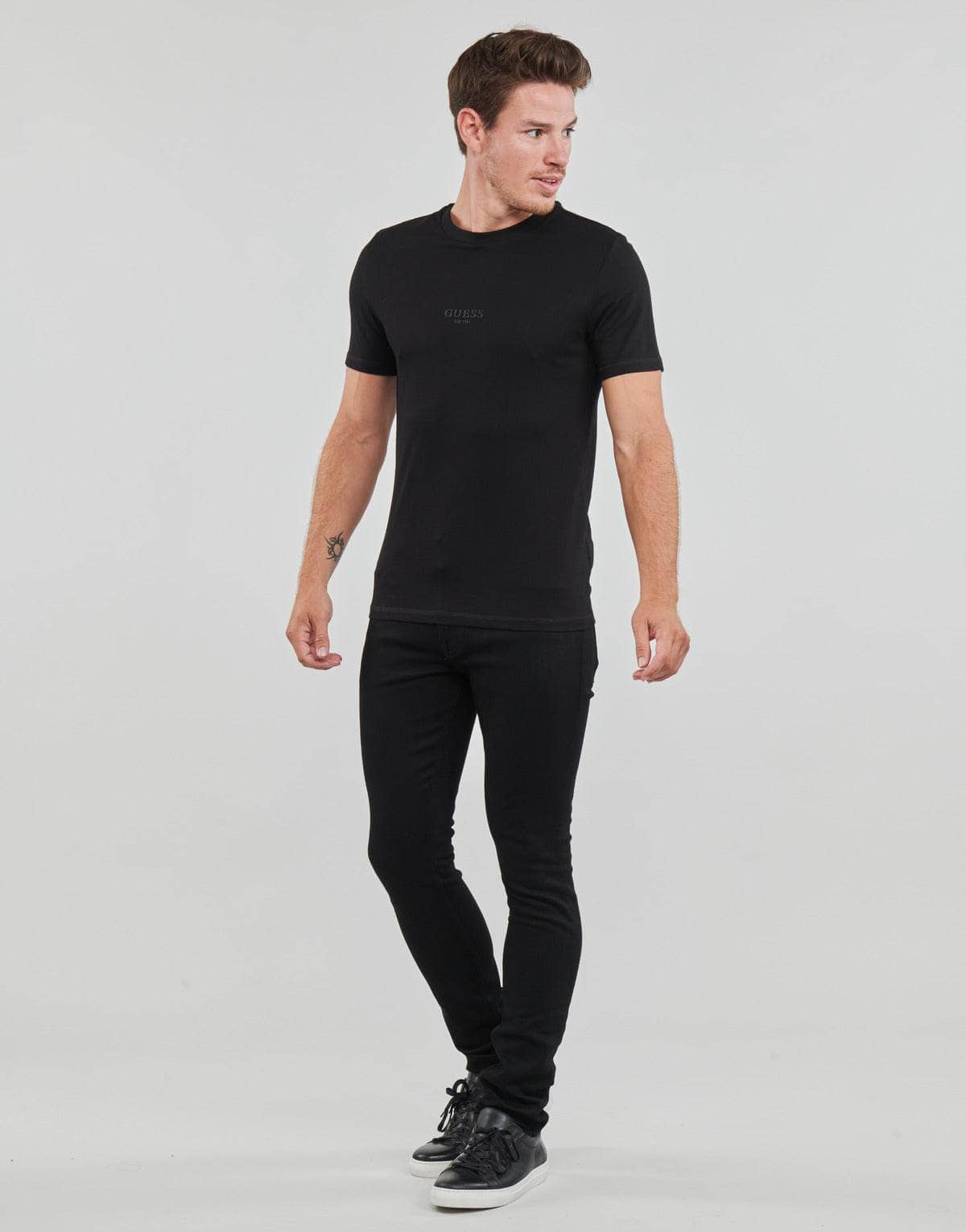 T-shirt Uomo Guess AIDY Nero