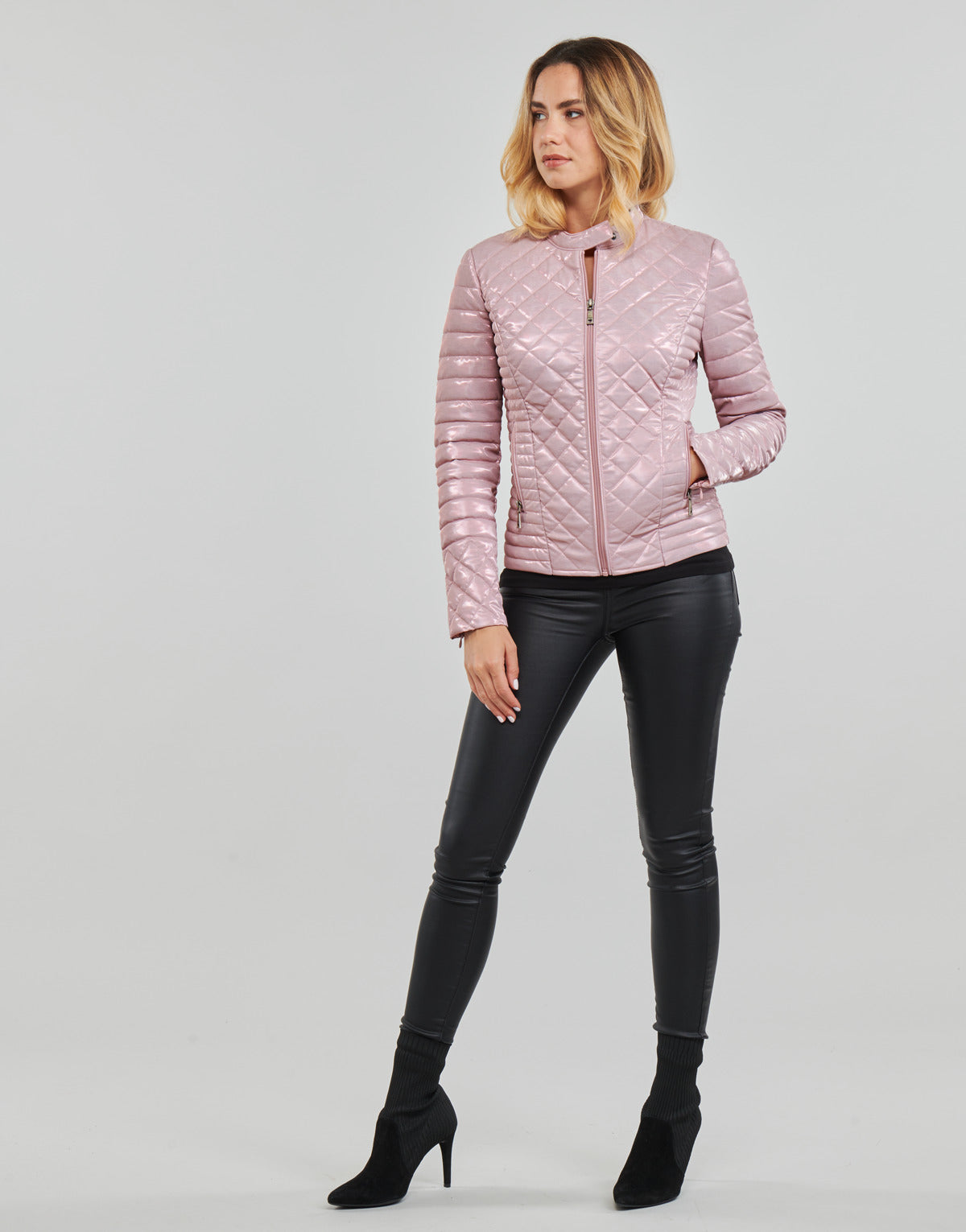 Piumino Donna Guess NEW VONA Rosa