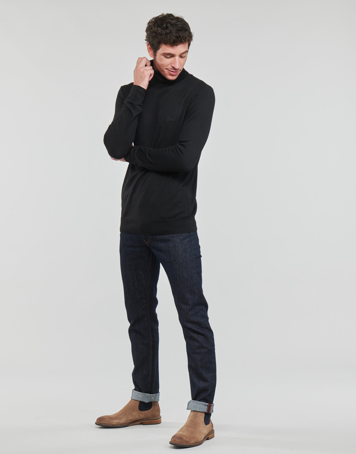 Maglione Uomo Guess PERCIVAL Nero