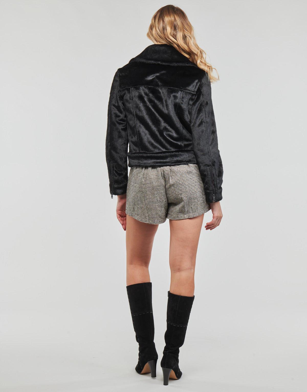 Giubbotto Donna Guess LAVINA JACKET Nero