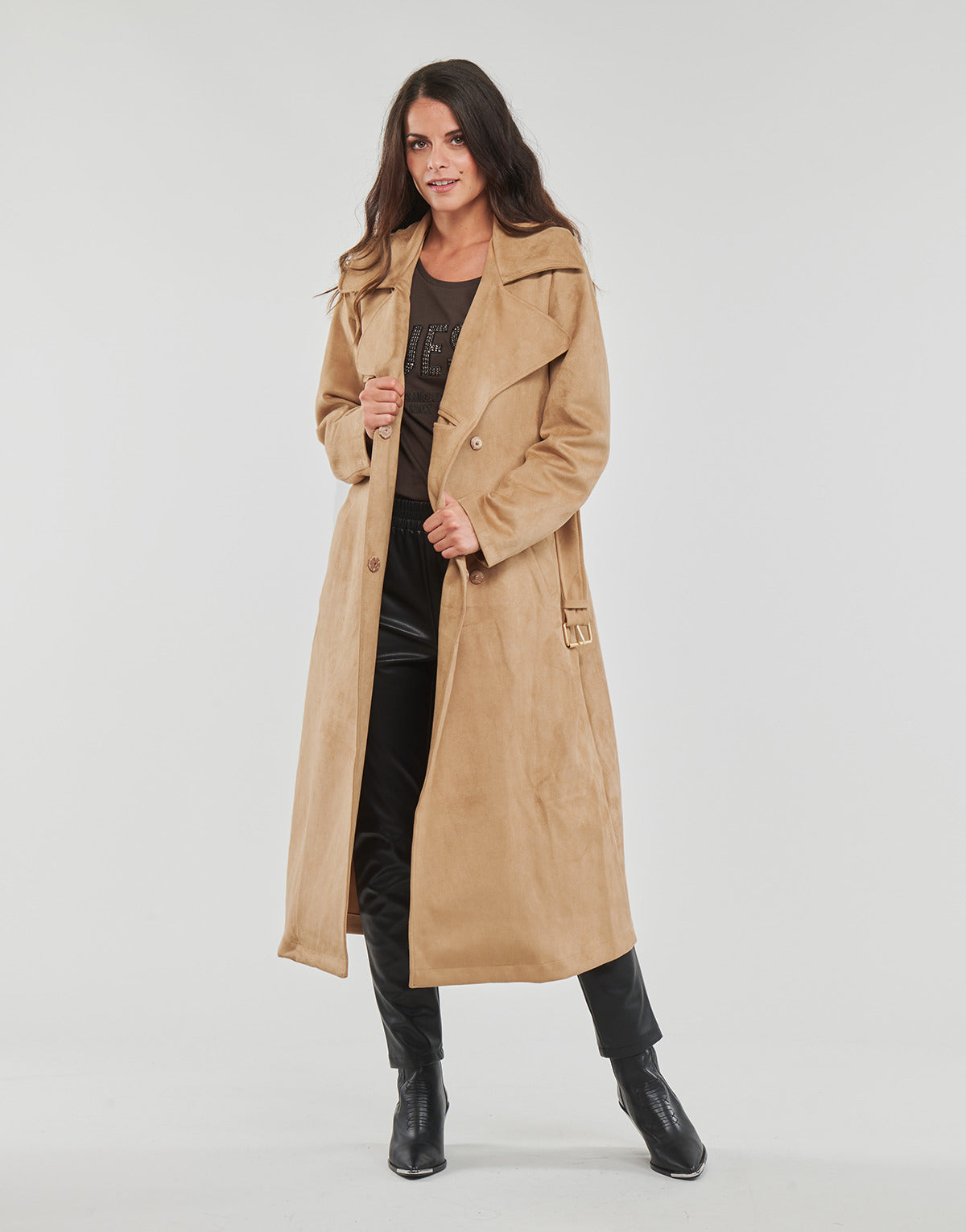 Trench Donna Guess  BARAA TRENCH  Marrone