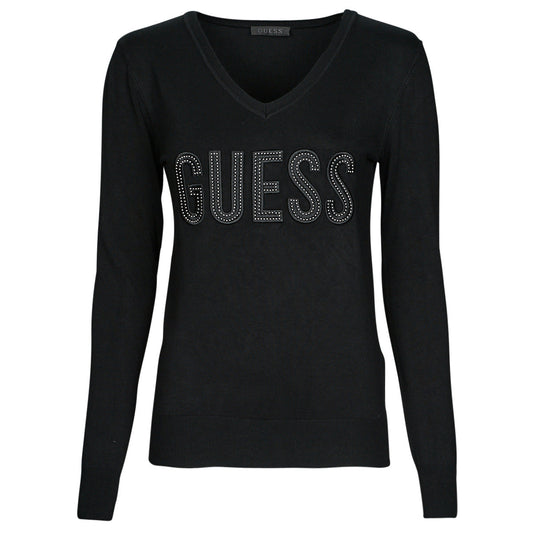 Maglione Donna Guess PASCALE VN LS Nero