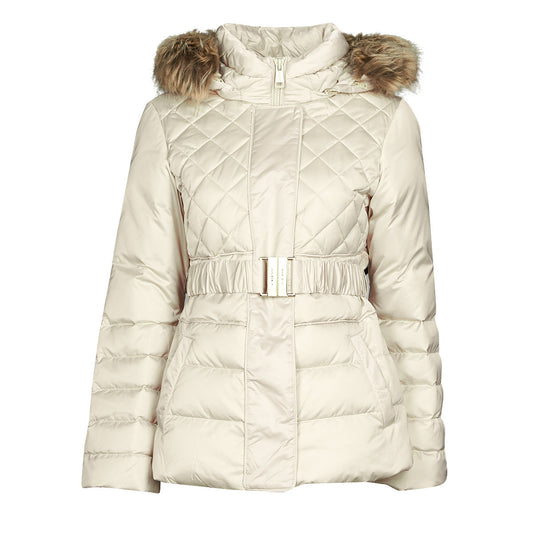 Piumino Donna Guess LAURIE DOWN JACKET Beige