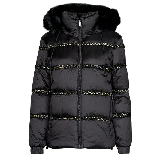 Piumino Donna Guess LEONIE JACKET Nero