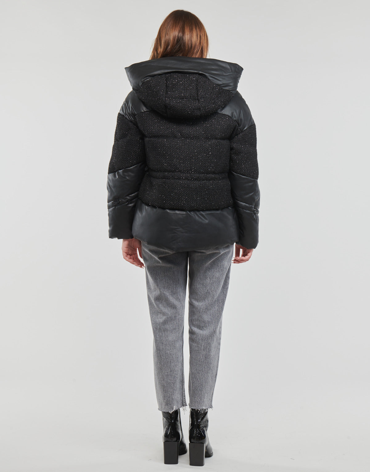 Piumino Donna Guess LEA JACKET Nero