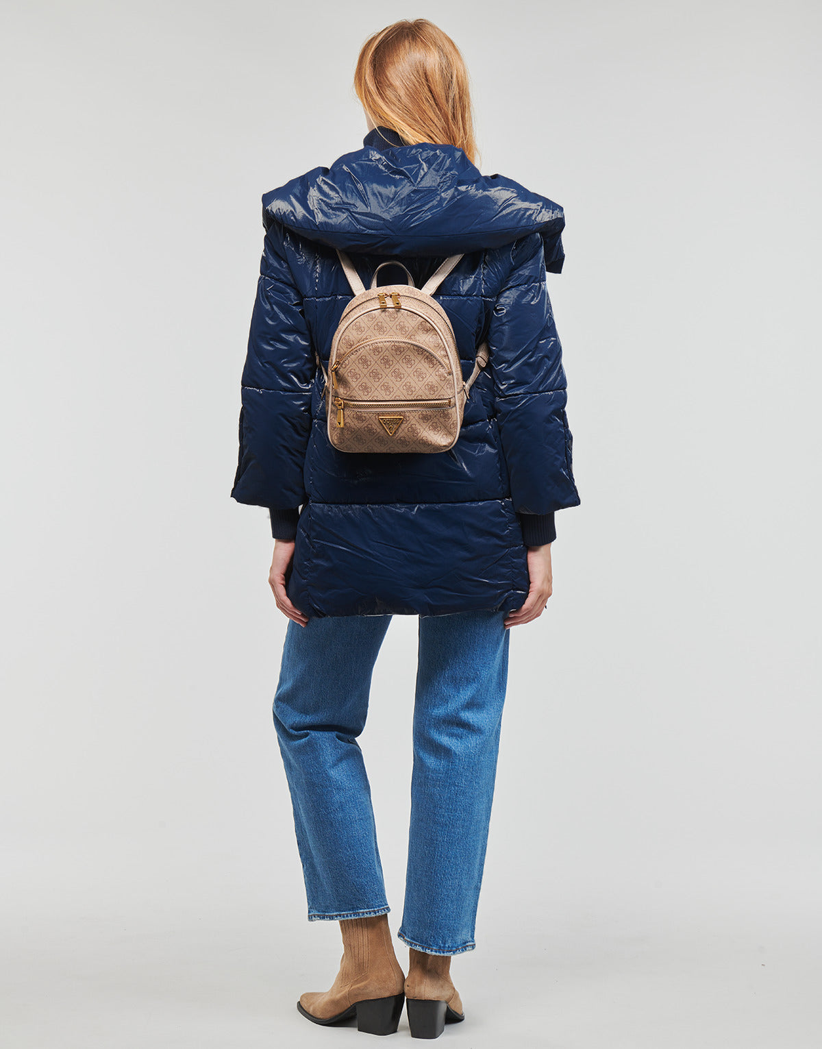 Piumino Donna Guess MATHILDE JACKET Marine