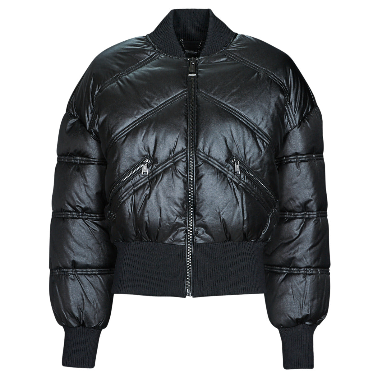 Piumino Donna Guess LOU BOMBER Nero