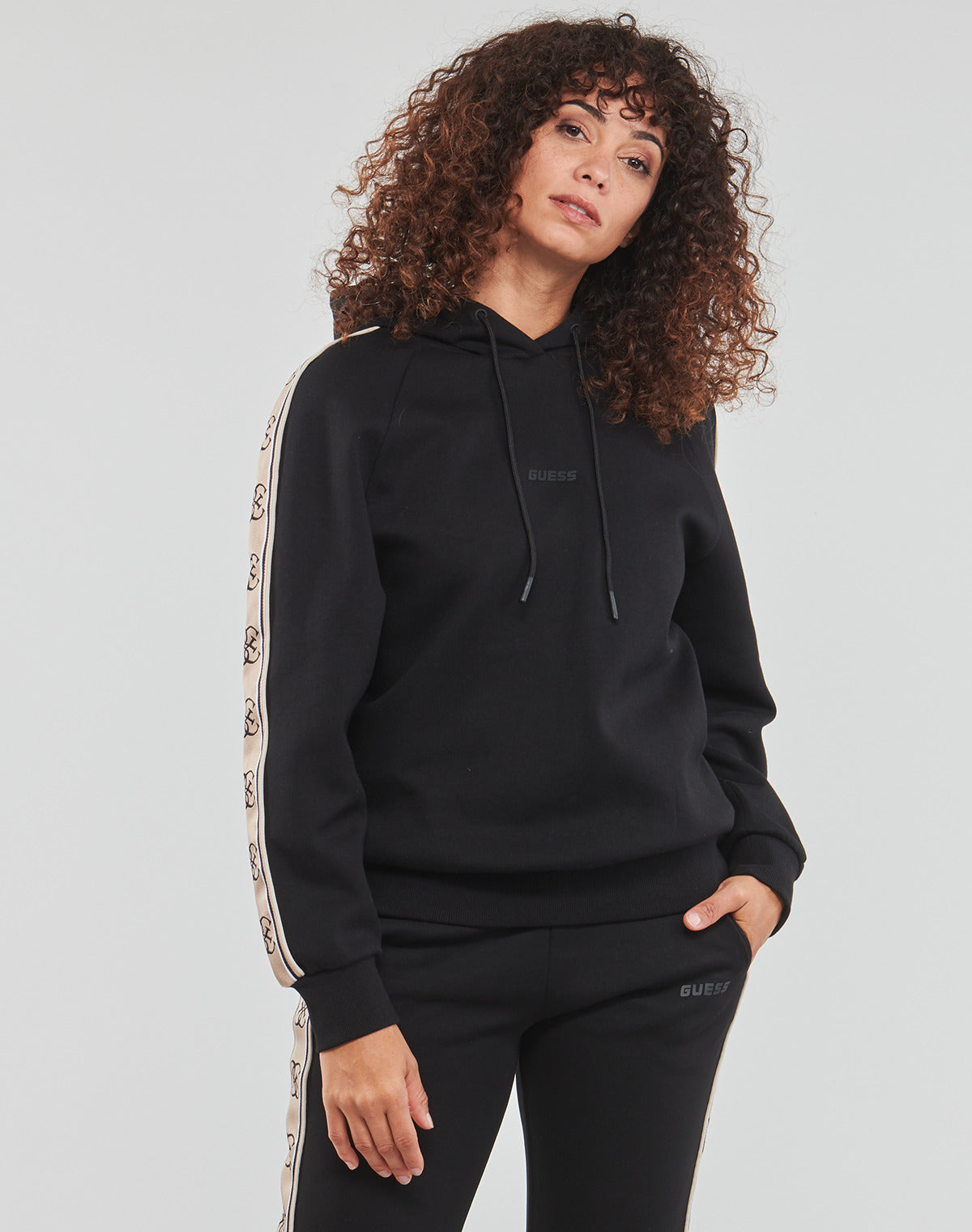 Felpa Donna Guess BRITNEY Nero