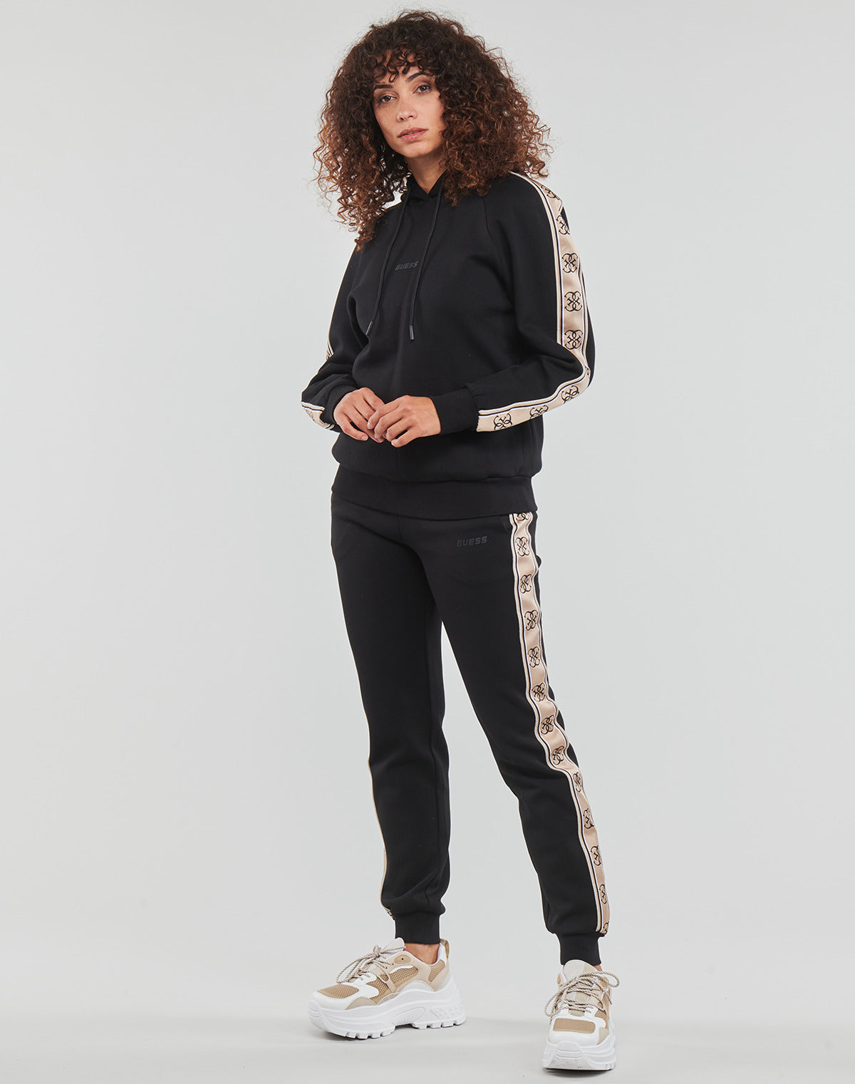 Felpa Donna Guess BRITNEY Nero
