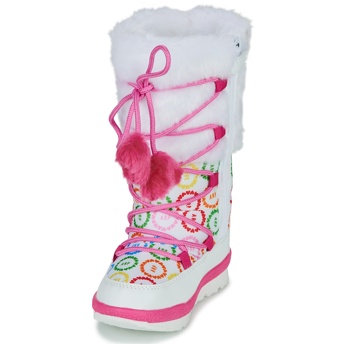 Scarpe da neve bambini ragazza Agatha Ruiz de la Prada APRES SKI Bianco
