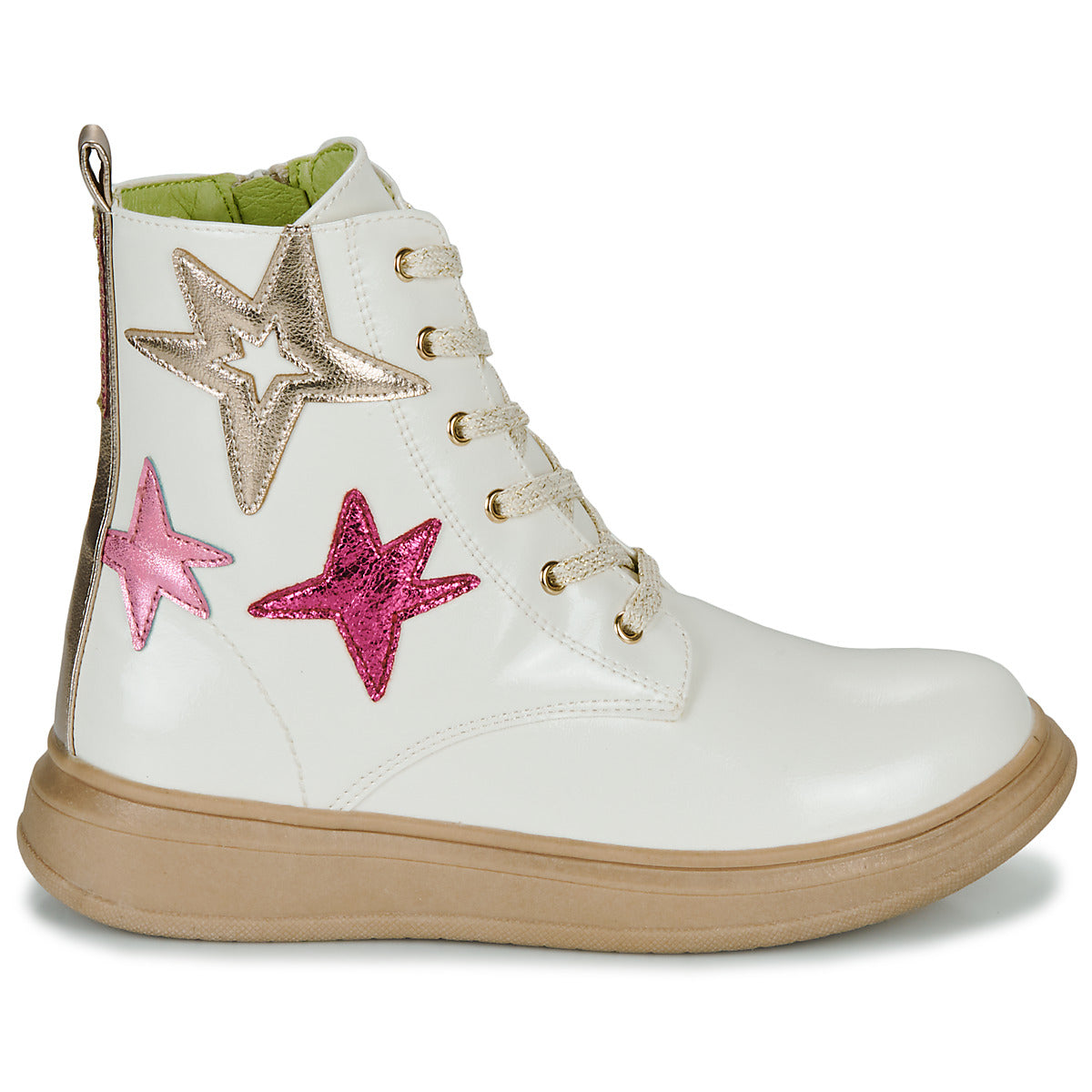 Stivaletti bambini ragazza Agatha Ruiz de la Prada BANG Bianco