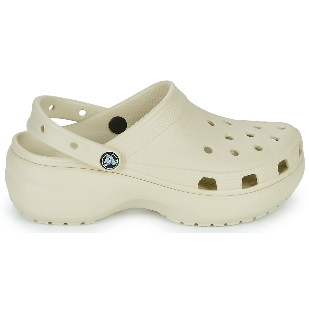 Scarpe Donna Crocs CLASSIC PLATFORM CLOG W Beige