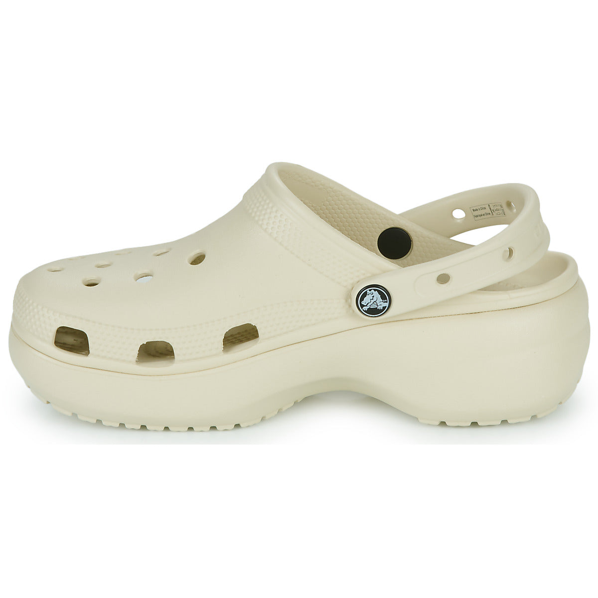 Scarpe Donna Crocs CLASSIC PLATFORM CLOG W Beige