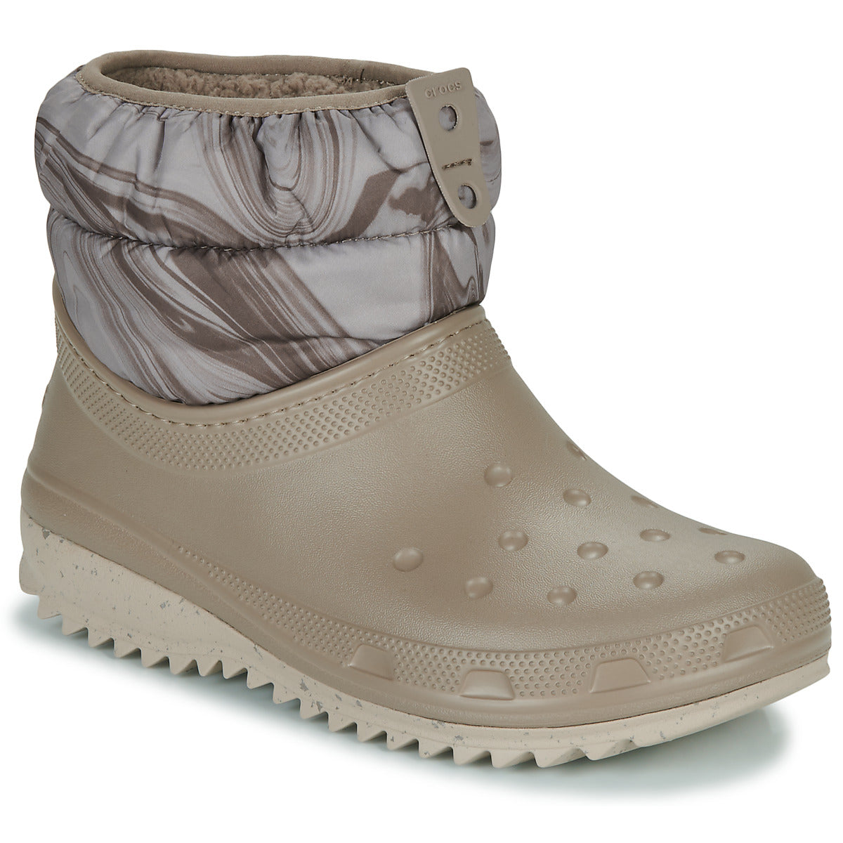 Scarpe da neve Donna Crocs  CLASSIC NEO PUFF SHORTY BOOT W  Beige