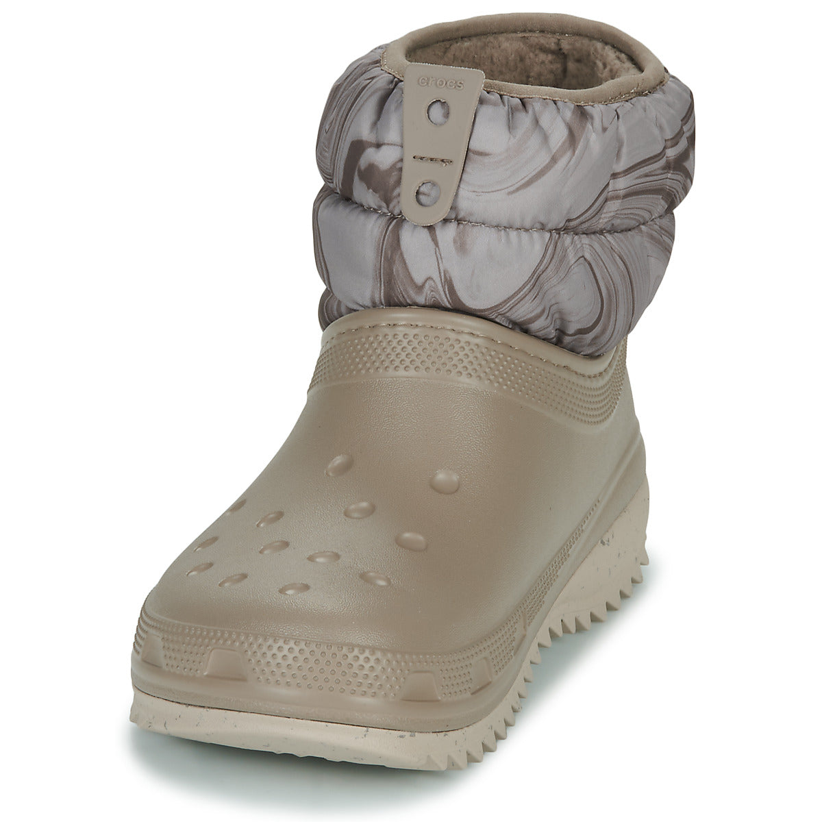 Scarpe da neve Donna Crocs  CLASSIC NEO PUFF SHORTY BOOT W  Beige