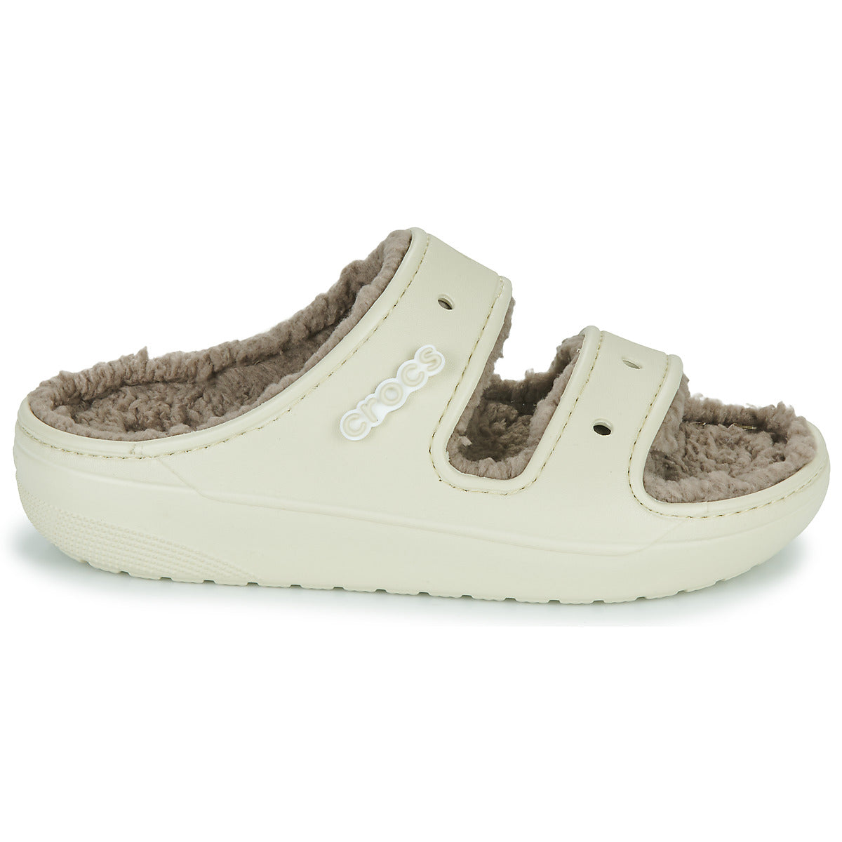 Scarpe Donna Crocs CLASSIC COZZZY SANDAL Beige