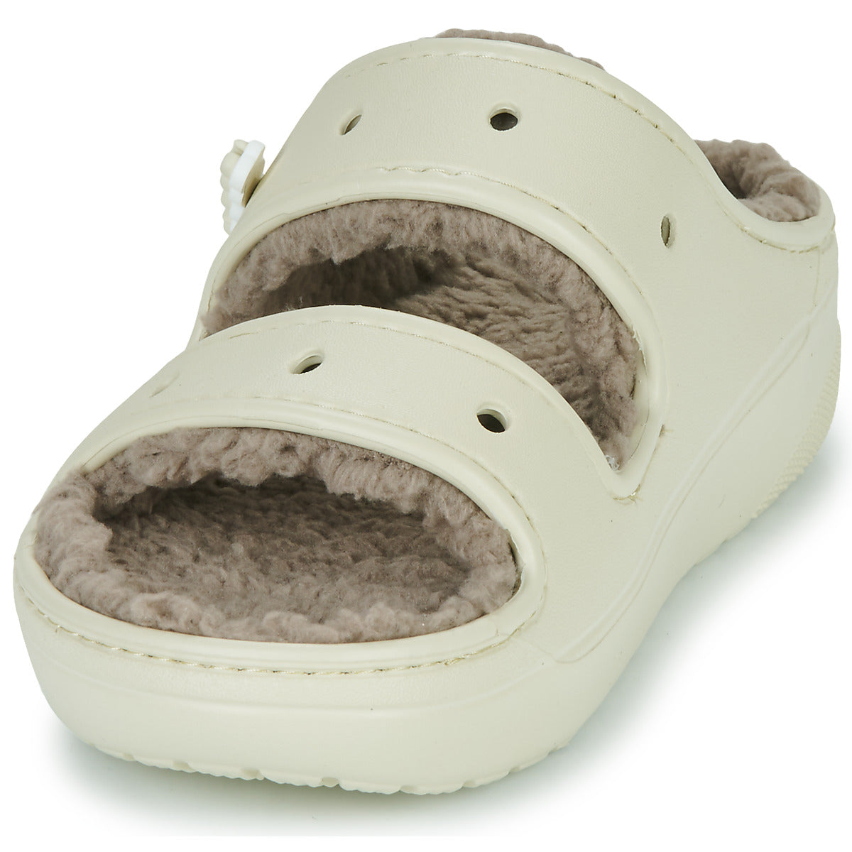 Scarpe Donna Crocs CLASSIC COZZZY SANDAL Beige