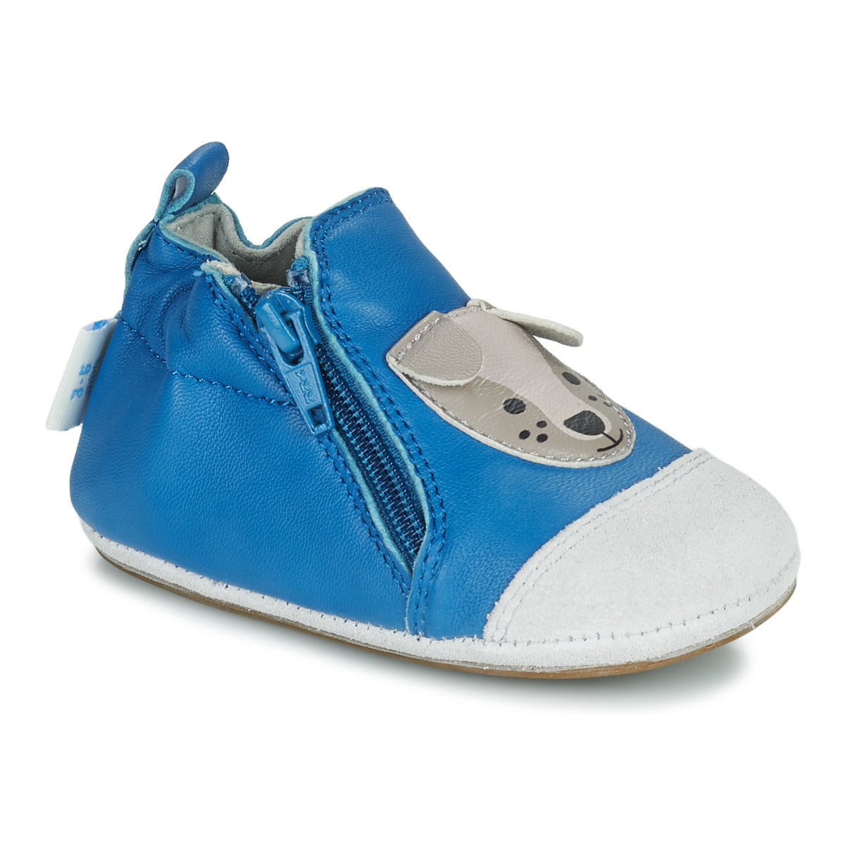 Pantofole bambini ragazza Robeez CHOU DOG Blu