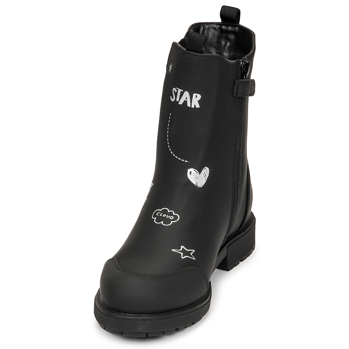 Stivaletti bambini ragazza Gioseppo CLANE Nero