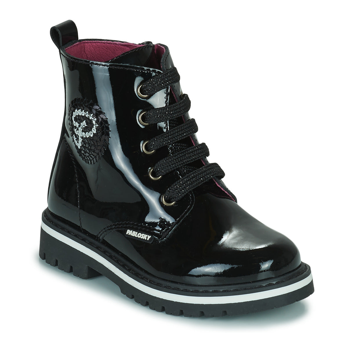 Stivaletti bambini ragazza Pablosky 413919 Nero