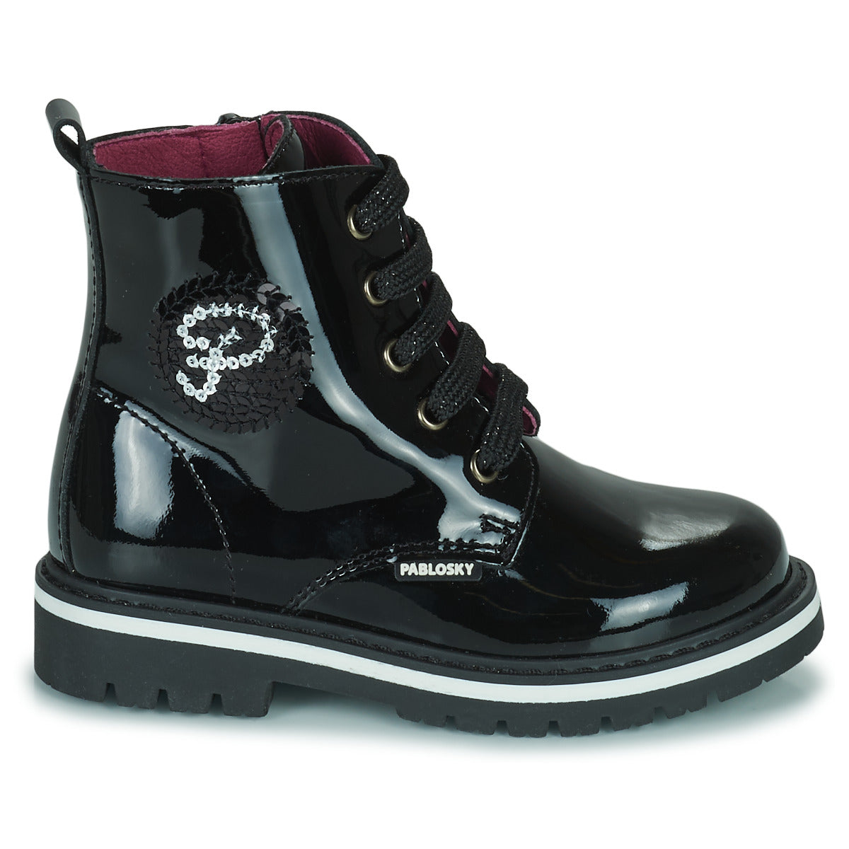Stivaletti bambini ragazza Pablosky 413919 Nero