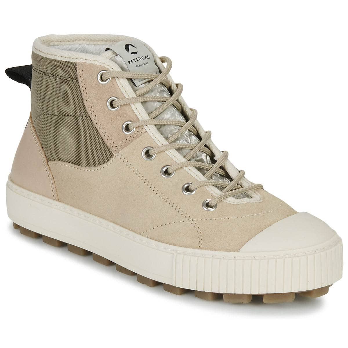 Sneakers alte Donna Pataugas ARAN MID HICKING Beige