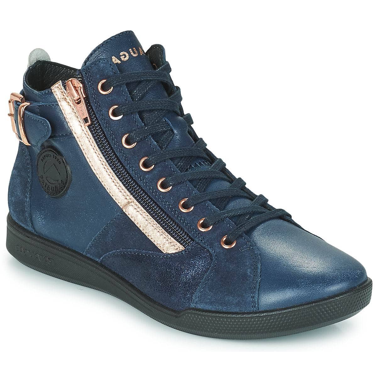 Sneakers alte Donna Pataugas PALME MIX Marine
