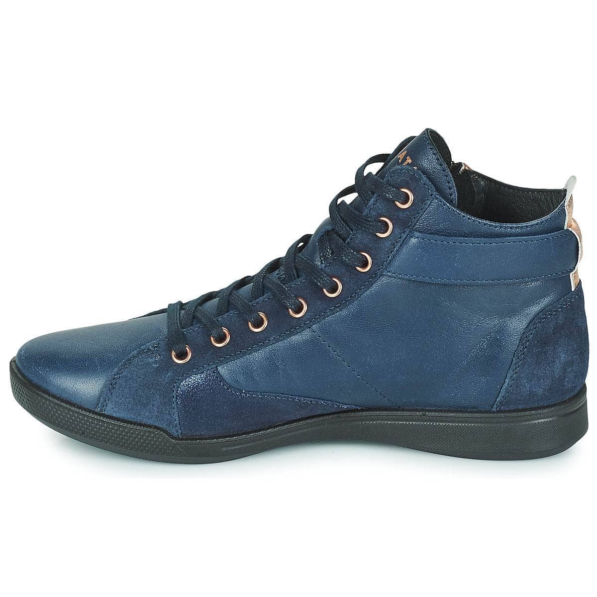 Sneakers alte Donna Pataugas PALME MIX Marine