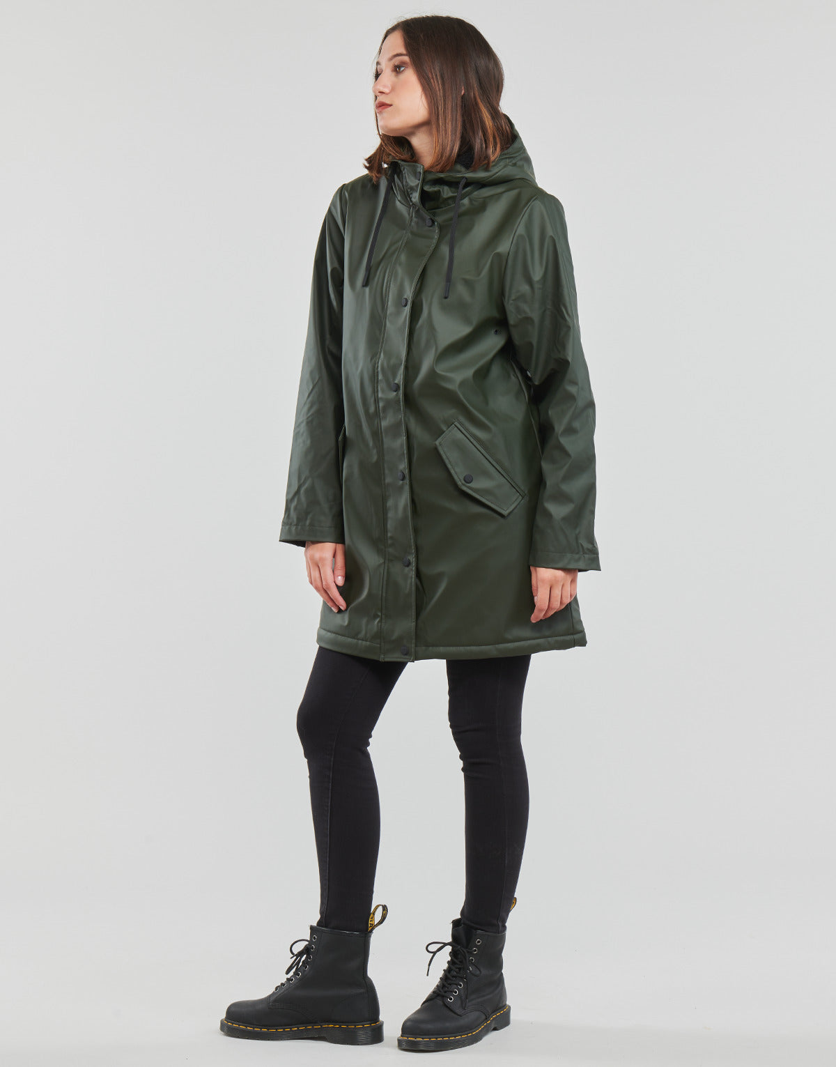 Parka Donna Only  ONLSALLY RAINCOAT OTW NOOS  Verde