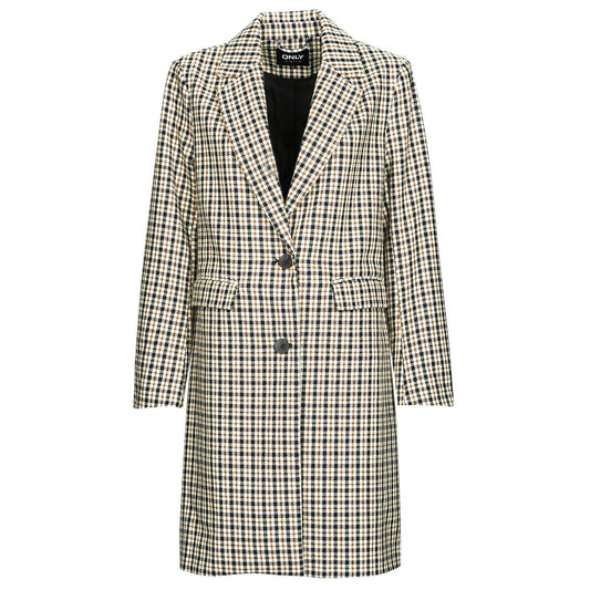 Mantella Donna Only ONLNORMA ASTRID CHECK COAT CC OTW Multicolore
