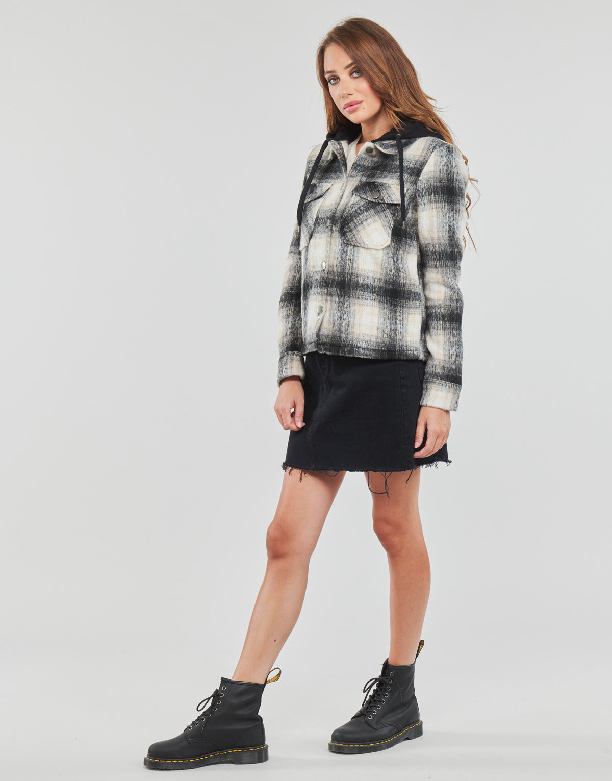 Giubbotto Donna Only ONLLOU SWEAT MIX JACKET CC OTW Multicolore