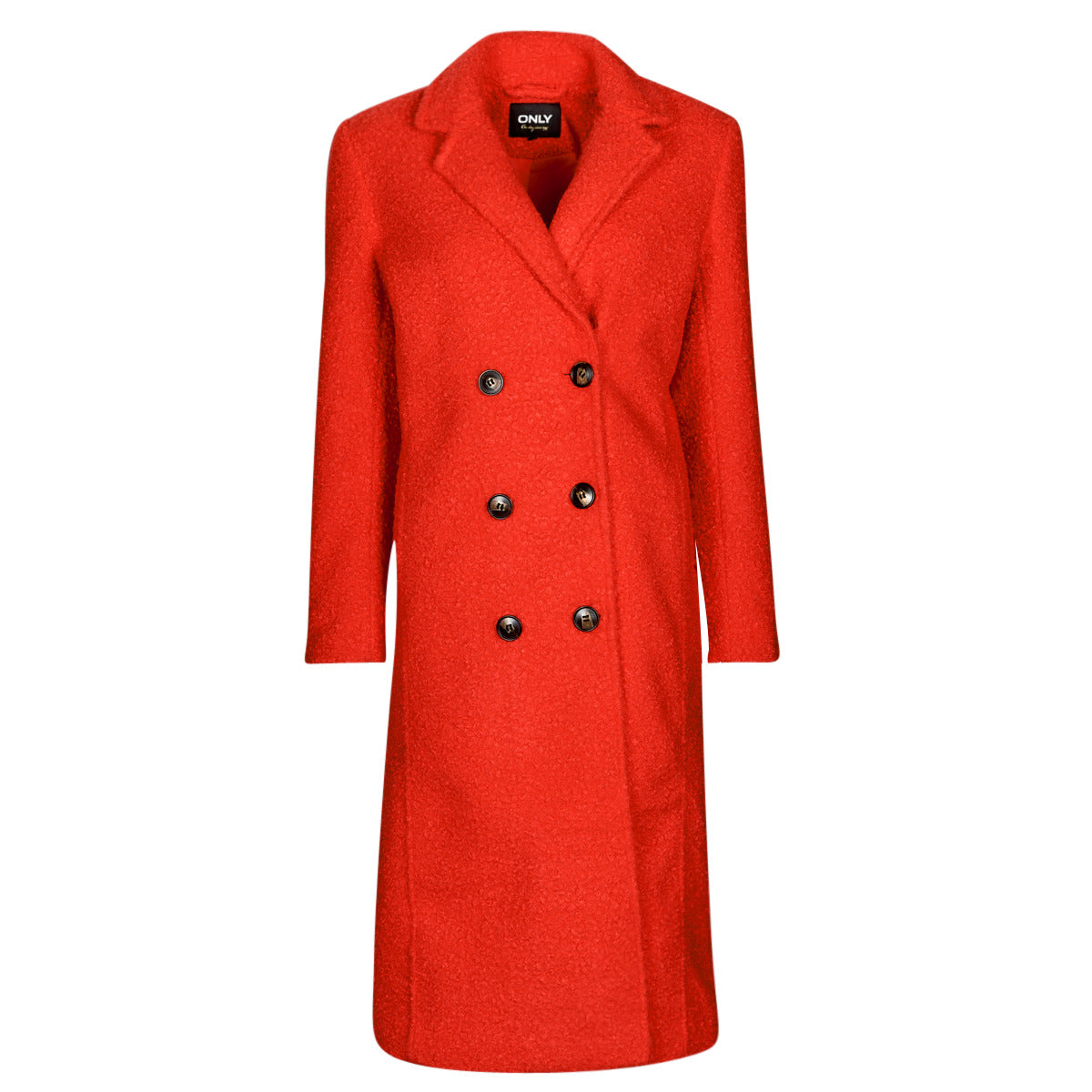 Mantella Donna Only ONLPIPER COAT CC OTW Rosso
