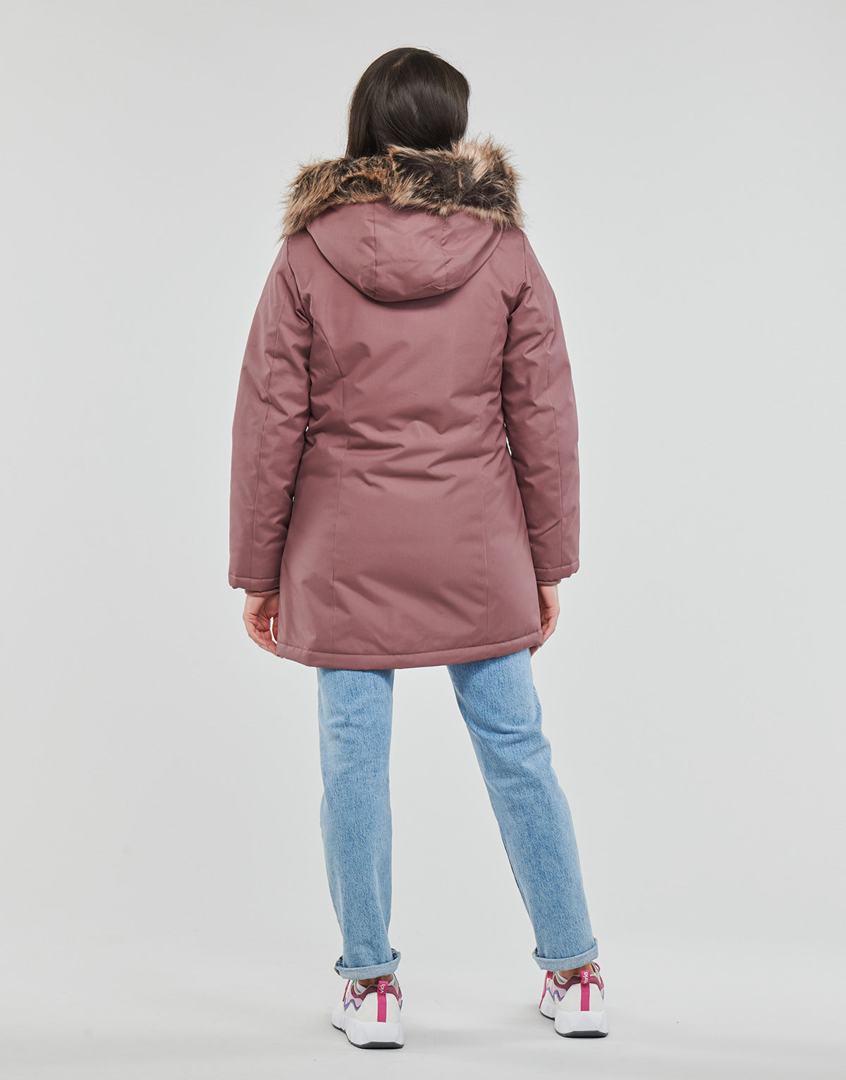 Parka Donna Only ONLKATY PARKA COAT CC OTW Rosa