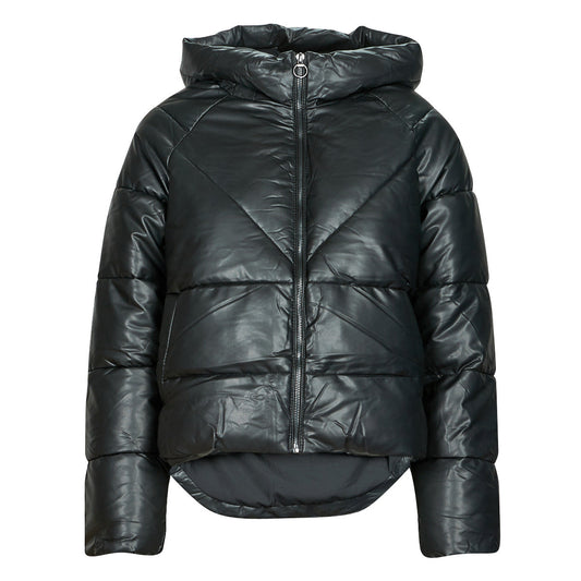 Piumino Donna Only ONLANJA FAUX LEATHER PUFFER CC OTW Nero