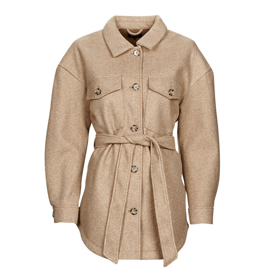 Mantella Donna Only ONLEMMA FREJA SHACKET OTW Marrone