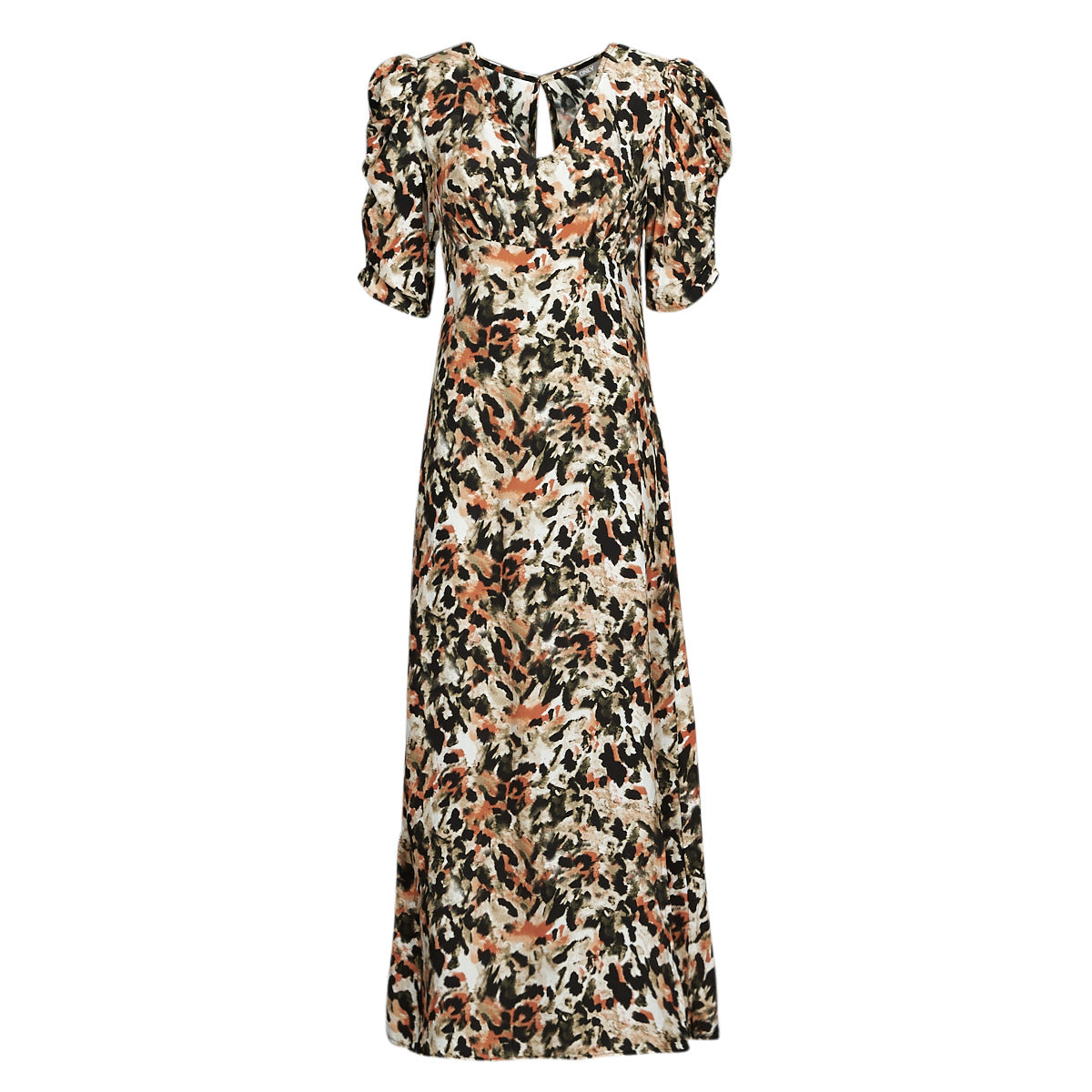 Abito lungo Donna Only ONLAVRIL FR 2/4 SLIT CALF DRESS Multicolore