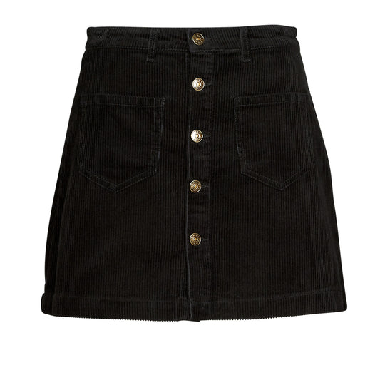 Gonna Donna Only  ONLAMAZING HW CORD SKIRT PNT  Nero